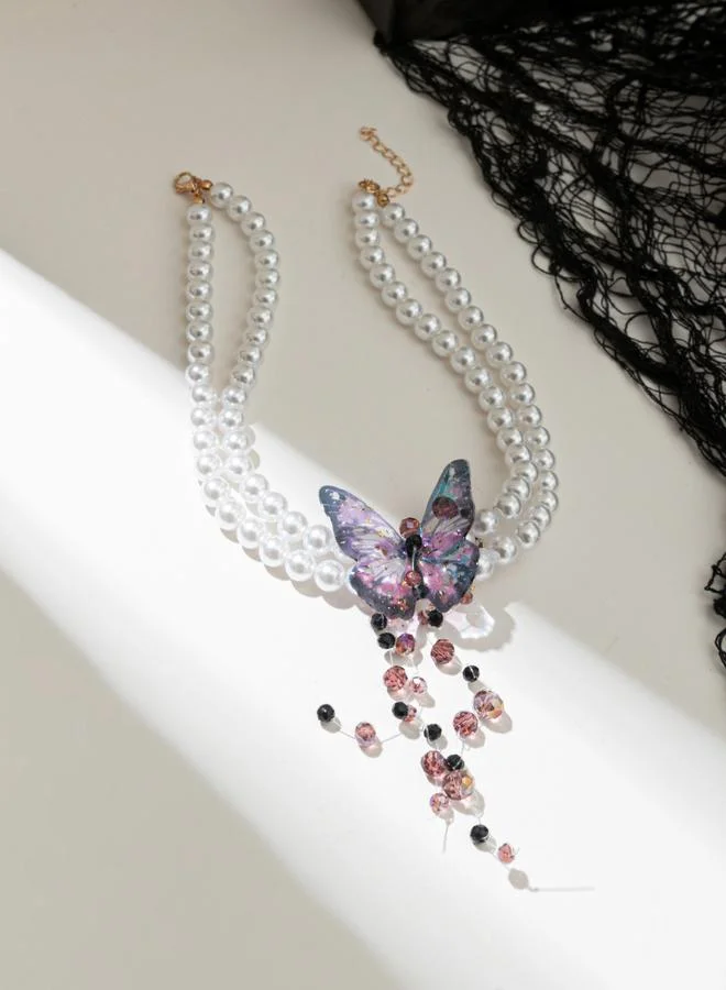 تايك تو عقد شوكر لؤلؤ